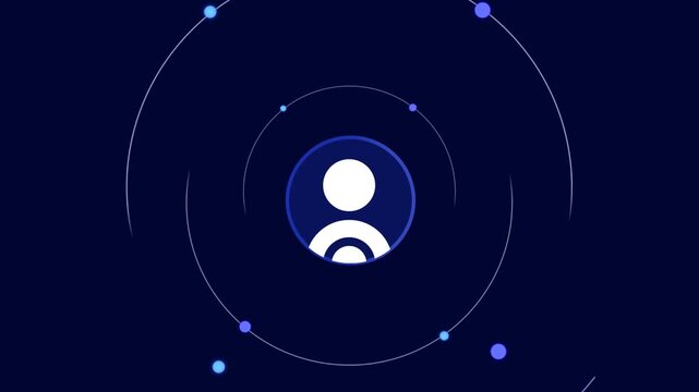 Seamless Motion Background Animated from chrome keying