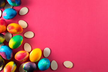 Obraz premium Painted easter eggs