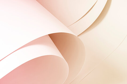 A1 sheets of paper in warm tones.