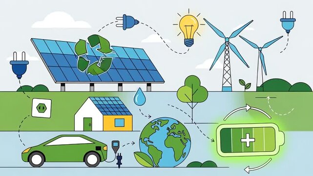 Sustainable Energy Solutions - Powering the Future with Renewables.