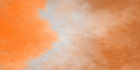 Fototapeta premium Vintage orange grunge parchment background with an aged antique texture and a weathered retro design for a blank ancient paper backdrop