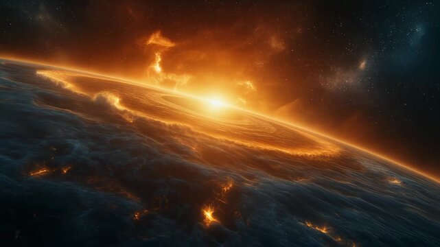 Epic Cosmic Collision Results in Planetary Destruction.