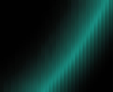 Abstract vertical teal gradient stripes fading to black across the frame
