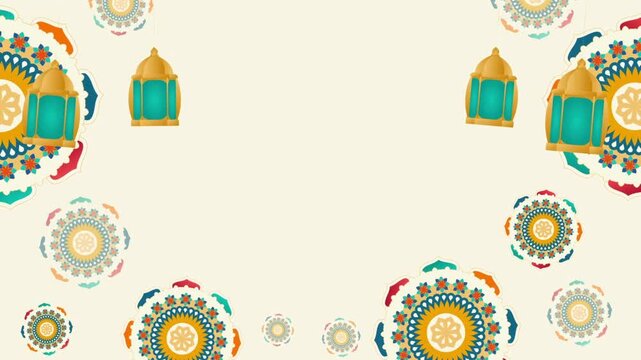 islamic background animation for eid al fitr, eid al fitr background and eid al-adha. Eid ul Adha graphic animation, eid Al Adha, with islamic