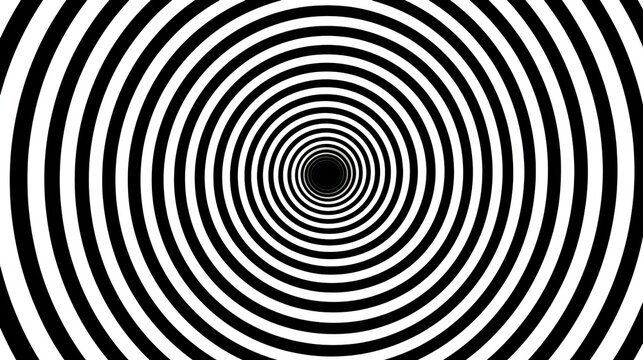 rotating. Concentric circles rotating at different speeds in monochrome. STEM education sheets, lab safety posters, designed for STEM education and laboratory safety posters, used by recruiters.