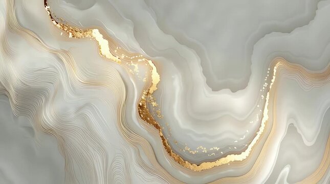  luxurious white and gray marble texture with prominent golden veins. This type of design is often used for high-end flooring, wall claddings, or countertops to create a sophisticated, modern look. 