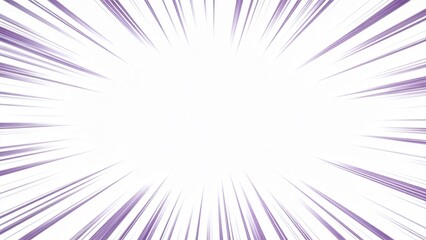 Purple radial burst backgroundabstract speed lines for designcomic style motion effectwhite center copy spacemodern graphic resource for web and print,design,concept,creative
