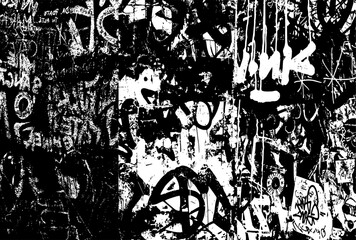 Background graffiti wall abstact art design. © ชินปัญ ม่วงคราม