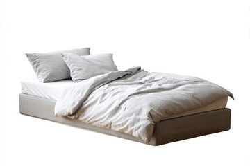 bed concept isolated with a copy space