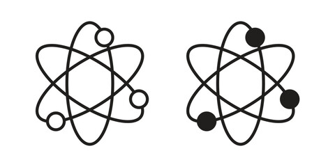 Photon icon for mobile application, button and website design. © Cristiane
