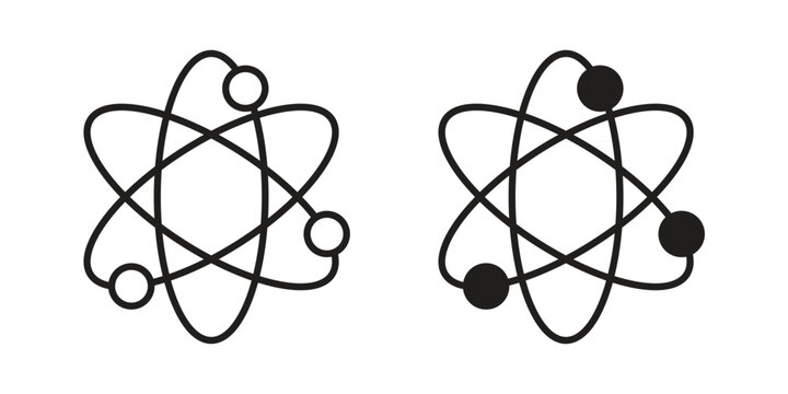 Photon icon for mobile application, button and website design.