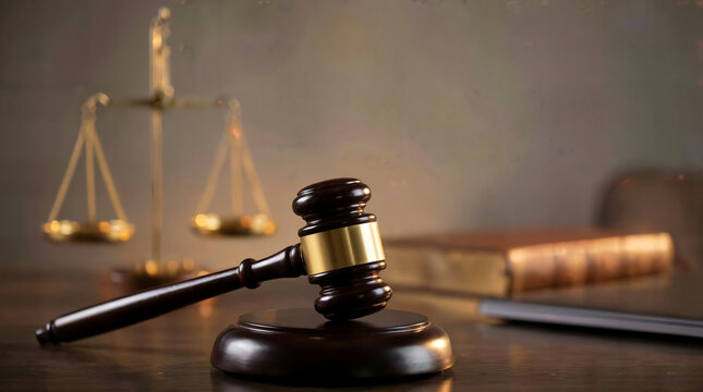 Law concept. Justice criminal legal. Hammer judge. Lawyer judgment gavel. Judgment court.	