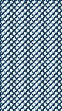 Intricate Woven Pattern Texture In Deep Indigo vector illustration