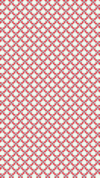 Red and White Geometric Patterned Background vector illustration