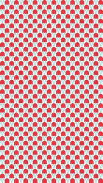 Seamless Red and White Woven Pattern Texture vector illustration