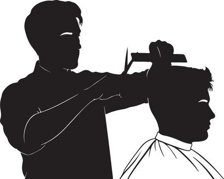 vector illustration of a barbar icon