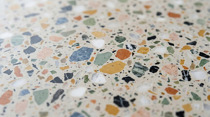 Fototapeta premium terrazzo texture macro modern interior design background