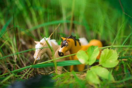 Pferde im Gras - Playmobil Figuren