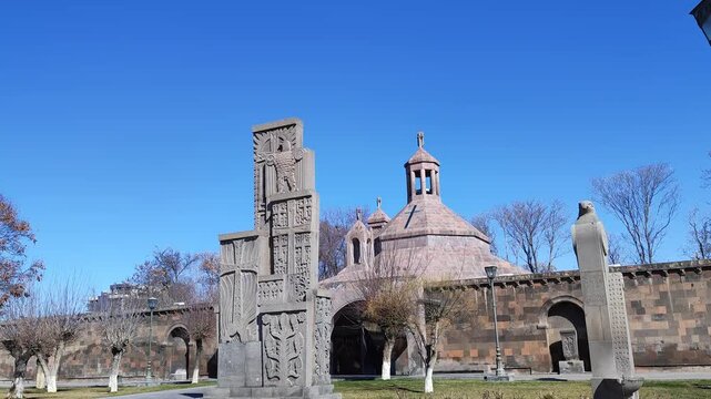 Mother See of Holy Etchmiadzin: Mother Cathedral, Genocide Victims' Monument, and Baptistery