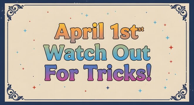 April fools' day warning