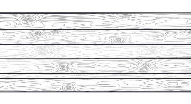 Rustic White Wood Planks Background Texture