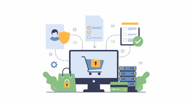 Secure E-commerce & Online Shopping Platform. Data Protection, Digital Payments, and Cybersecurity for Business Transactions.