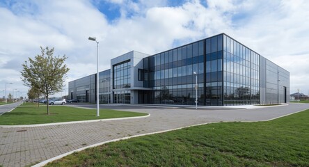 Obraz premium Business park tailored for the digital industry sector