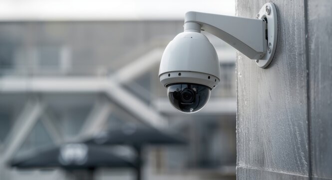 Professional grade security camera for commercial properties