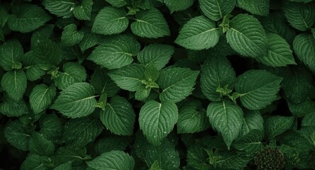 Naklejka premium Positive Effects of Green Leafy Plants on Human Wellness Outdoors