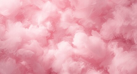 Fototapeta premium Light pink soft texture backdrop with fluffy cotton candy look