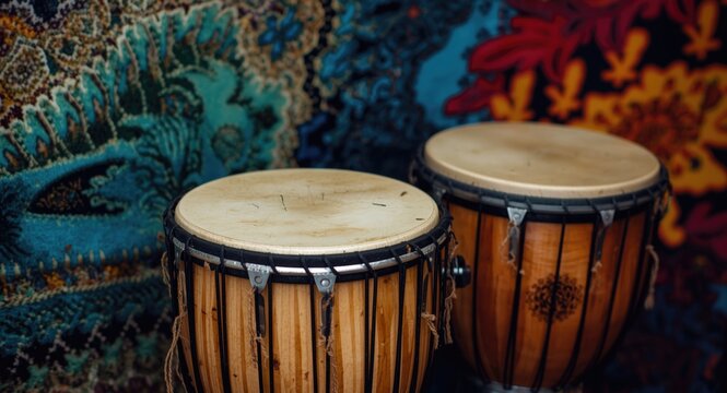 Percussive samba sounds created by Mexican cabasa rhythms