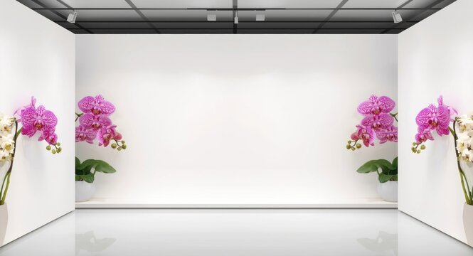 Gallery of charming orchid blooms with crisp white backgrounds
