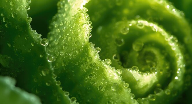 Microscopic exploration of celery leaf structures at forty times magnification with clarity