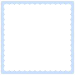 Obraz premium 레이스펀칭 사각형프레임