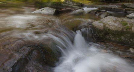 Nature’s fluidity expressed via long exposure with mesmerizing motion and gentle blur overlays