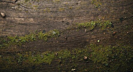 Fototapeta premium Matte moss wallpaper background featuring natural grain and copy space