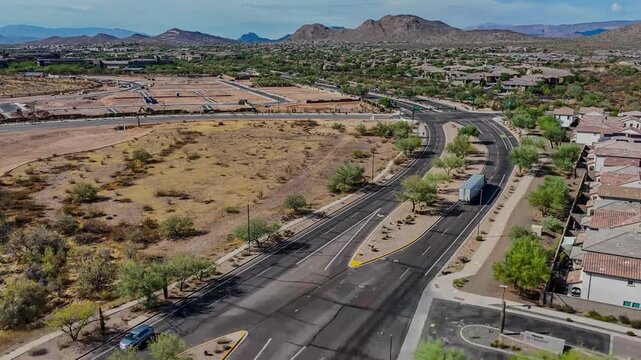 Drone Hyperlapse of Master-Planned Residential Growth at Valle Norte