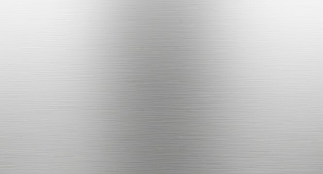 Silver brushed metal texture background with gentle lighting and minimal surface detail