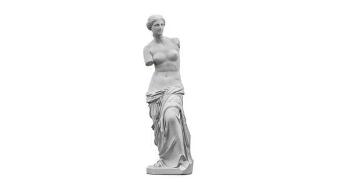 Venus de Milo Statue - A Timeless Marble Masterpiece of Ancient Greek Art.