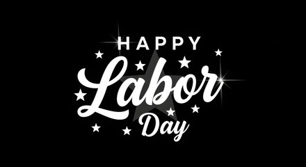 Obraz premium Happy labor day wishes and greetings celebrating workers' contributions