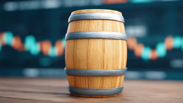Oil volatility trade demands hedging strategies using wooden barrel methods to manage risk and protect investments fluctuating