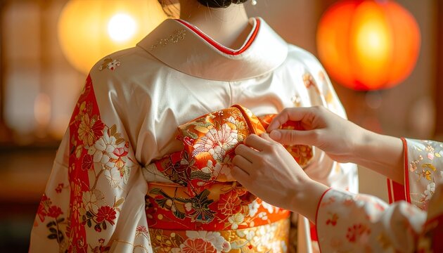 Kimono detail