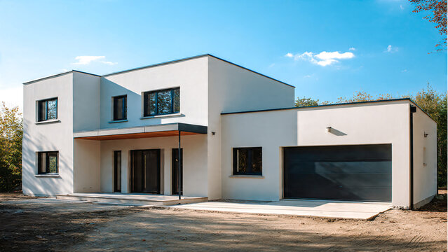 Construction de maison termin&eacute;e