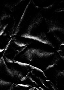 Large halftone black paper texture with a transparent background