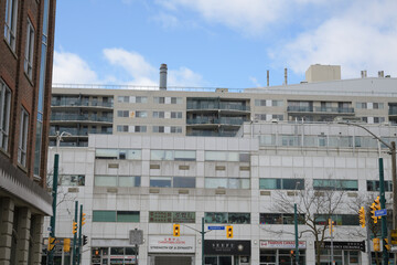 Naklejka premium exterior of Chinatown Centre, located at 222 Spadina Av, Toronto (viewed from Sullivan St)