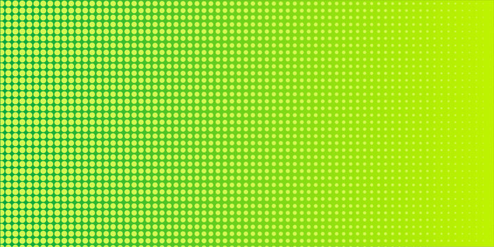 Dots halftone yellow green color pattern gradient texture modern background