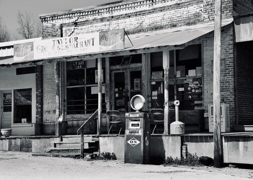 Taylor Groceries along U.S. Route 61 Blues Highway Mississippi Southern United States