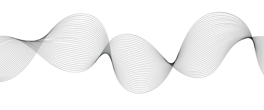  Abstract waves vector background . Digital frequency track equalizer. Horizontal waves dynamic illustration. website template technology product presentation.
