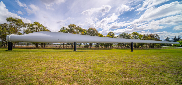 Wind Turbine blade as tourist attraction in Glen Innes, NSW