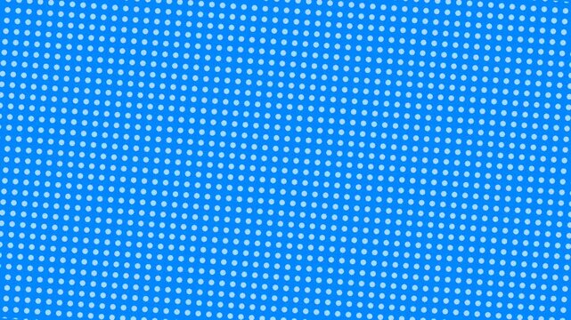 Blue gradient dots pattern aesthetic abstract background animation